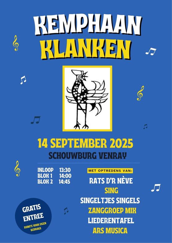 2025 09 14 Poster Kemphaan Klanken